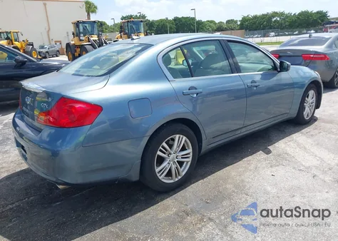 2010 Infiniti G37X z USA, uszkodzony, nr VIN JN1CV6AR8AM455061